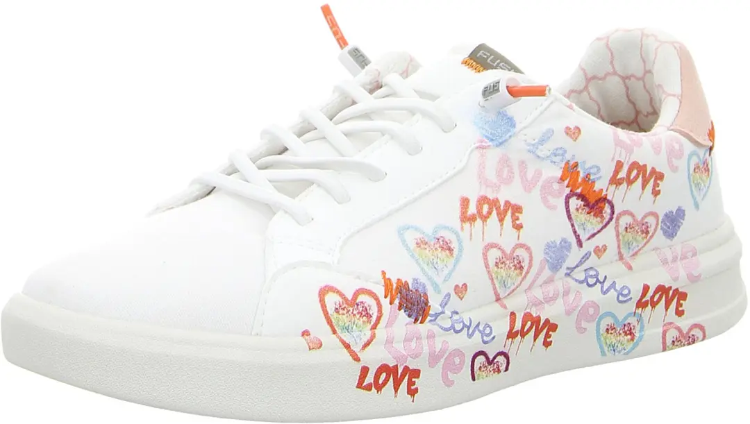 Fusion ALEXA love multicolor dames sneakers wit maat 41