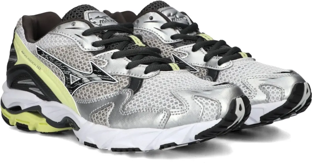 Mizuno Wave Rider 10 Sport Sneakers Dames - Grijs - 42 - afbeelding 2 van 4