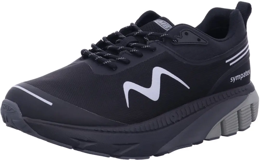 MBT 703061 03Y heren sneakers zwart maat 42