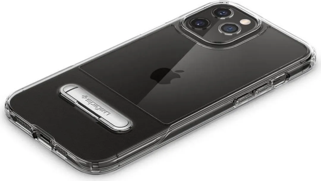 Spigen Slim Armor ACS01487 Hoesje - iPhone 12 Pro Max - Transparant