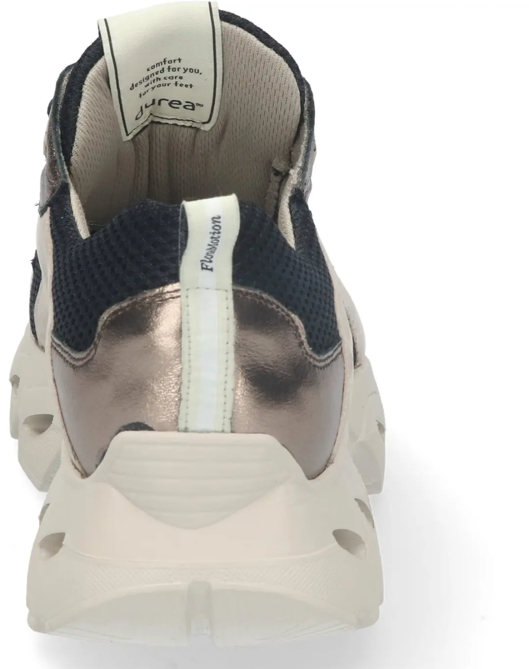 Durea 6309 FlowMotion Sneaker - Champagne - Wijdte M - afbeelding 6 van 6