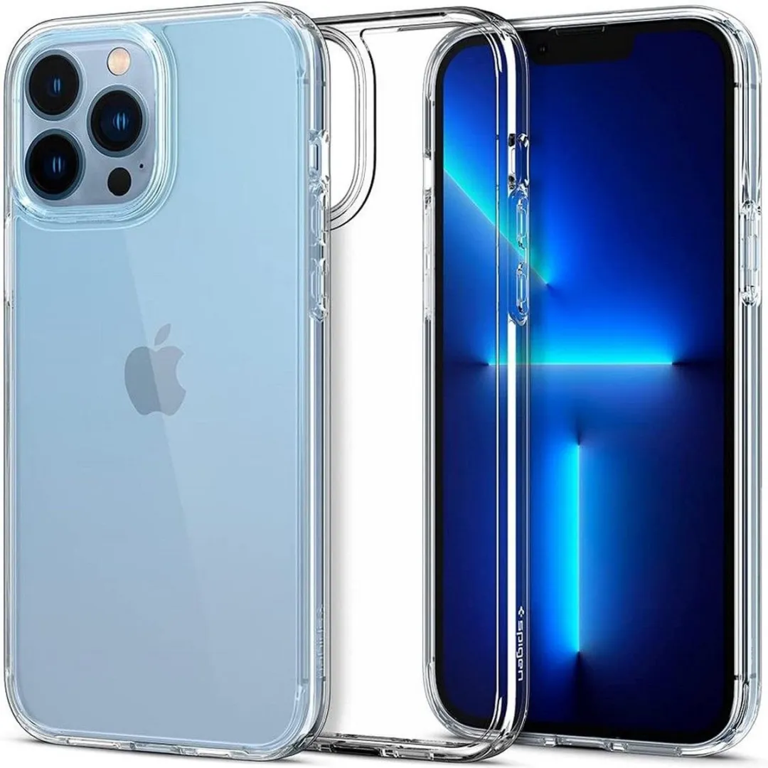 Spigen Ultra Hybrid 8809756649516 Hoesje - iPhone 13 Pro Max - Transparant