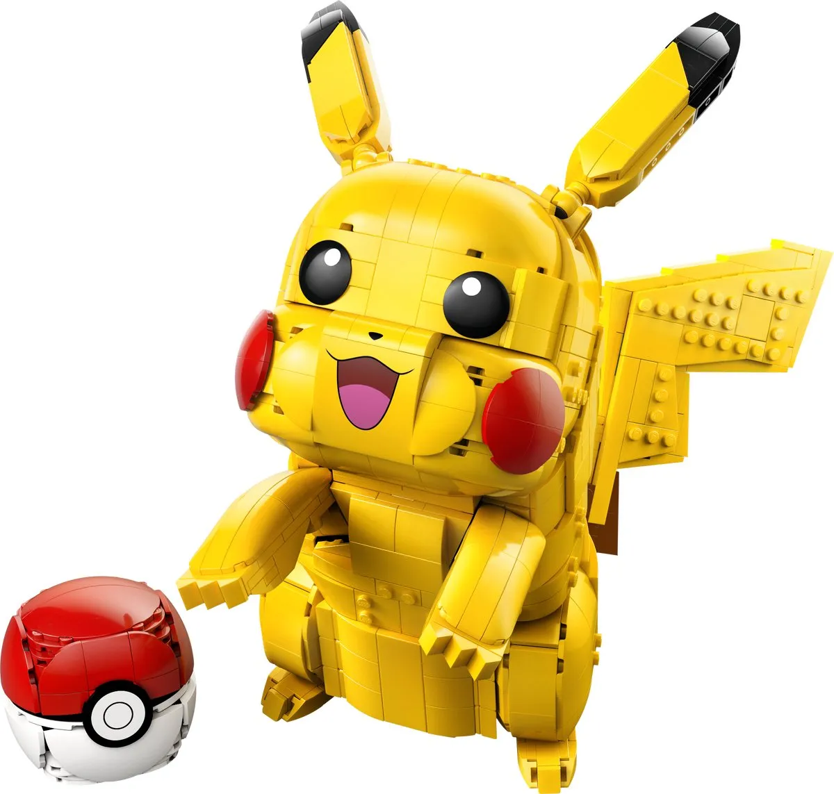 LEGO Pokémon Pikachu & Pokéball Bouwpakket 2050 Stuks - Multicolor