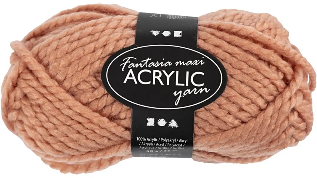 Creativ Company Creotime Acrylgaren Beige 50g