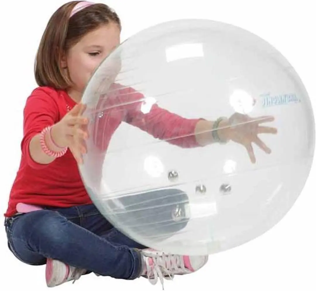 Gymnic Jinglin' Ball Trainingsbal - Wit - afbeelding 2 van 5