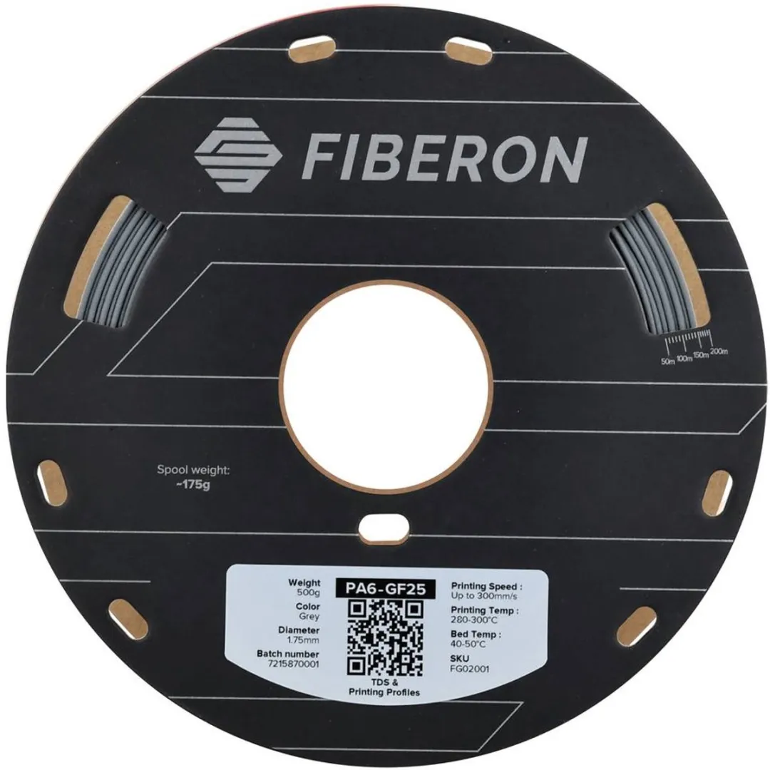 Polymaker Fiberon PA6-GF25 Filament 1.75mm - 500g - Glasvezelversterkt
