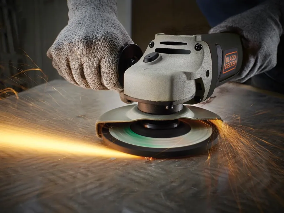 BLACK+DECKER KG1202-QS Haakse Slijper 1200W - 125mm
