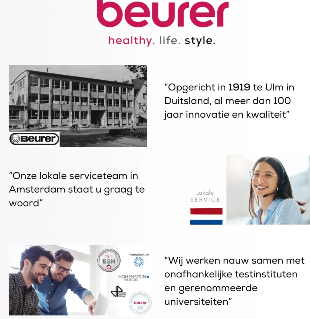 Beurer ME 95 Mobiel ECG-apparaat - Bluetooth - afbeelding 6 van 6