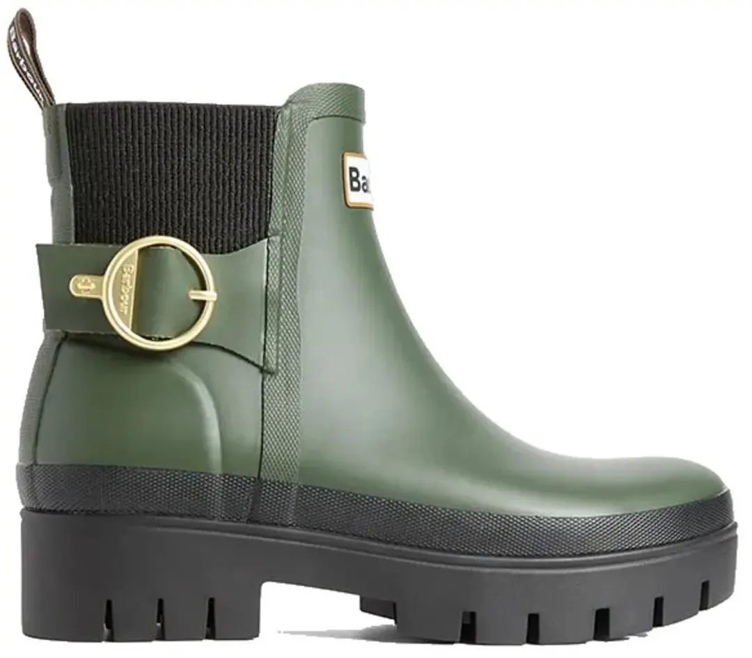 Barbour Hepburn Regenlaarzen Groen EU 36 Vrouw