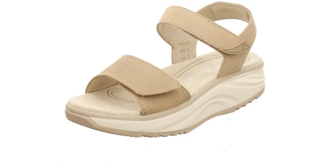 Joya Flores Sandale beige dames sandalen beige maat 42