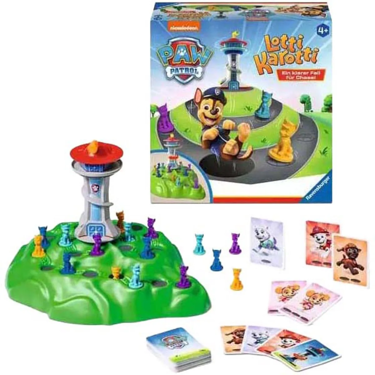 Ravensburger Paw Patrol Funny Race Puzzle 100 Stuks - Meerkleurig