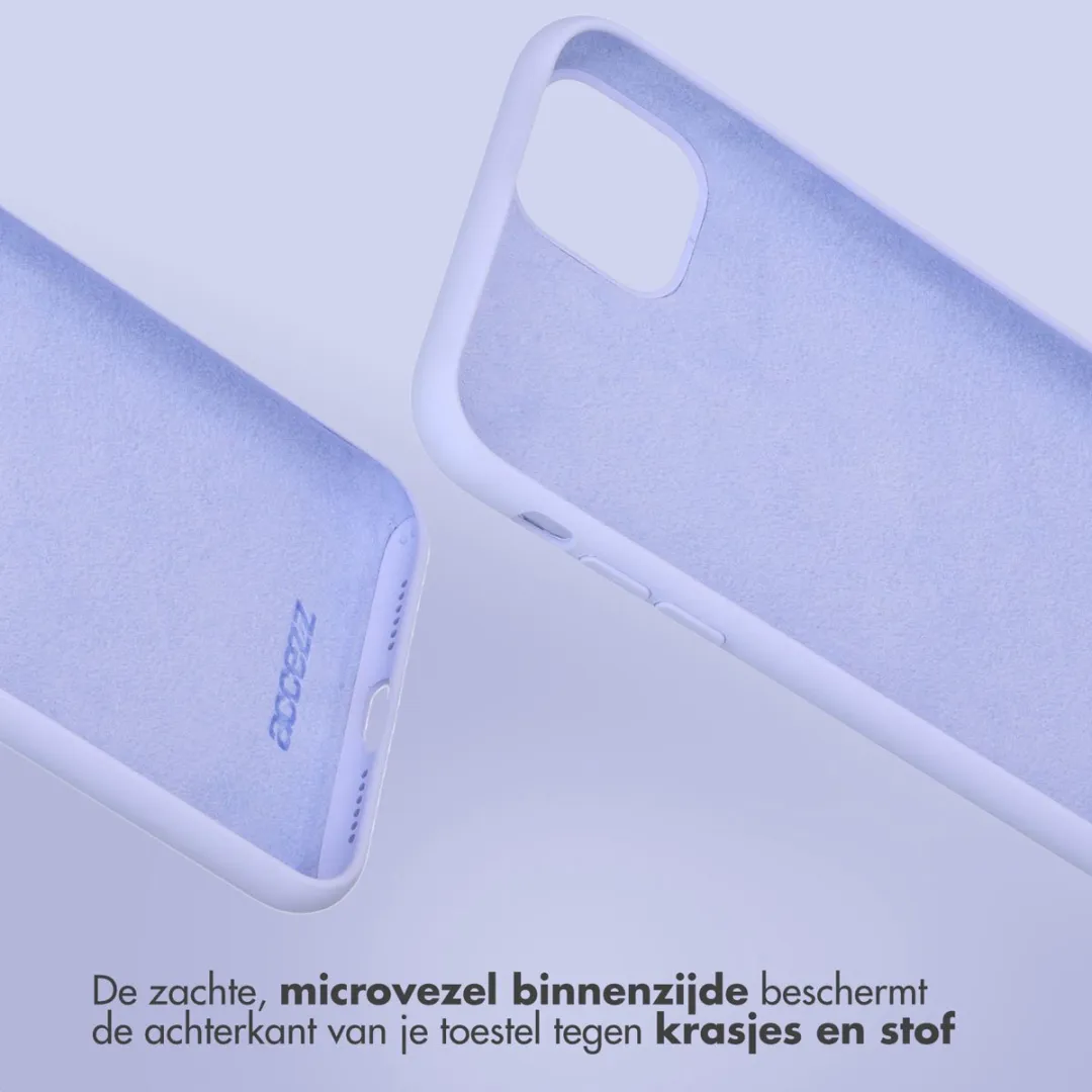 Accezz Hoesje iPhone 15 Pro Max - Paars