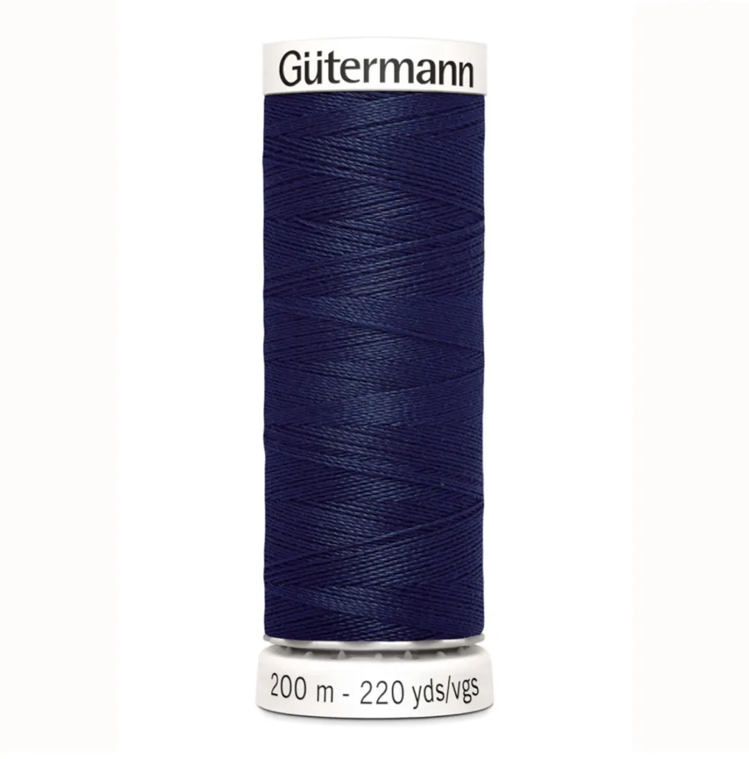 Gutermann Polyester Naaigaren 711 - 200m - Donkerblauw