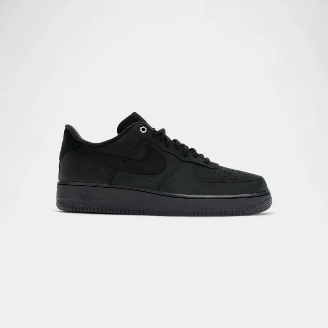 Nike Air Force 1 Low '07 WB Triple Black Nubuck