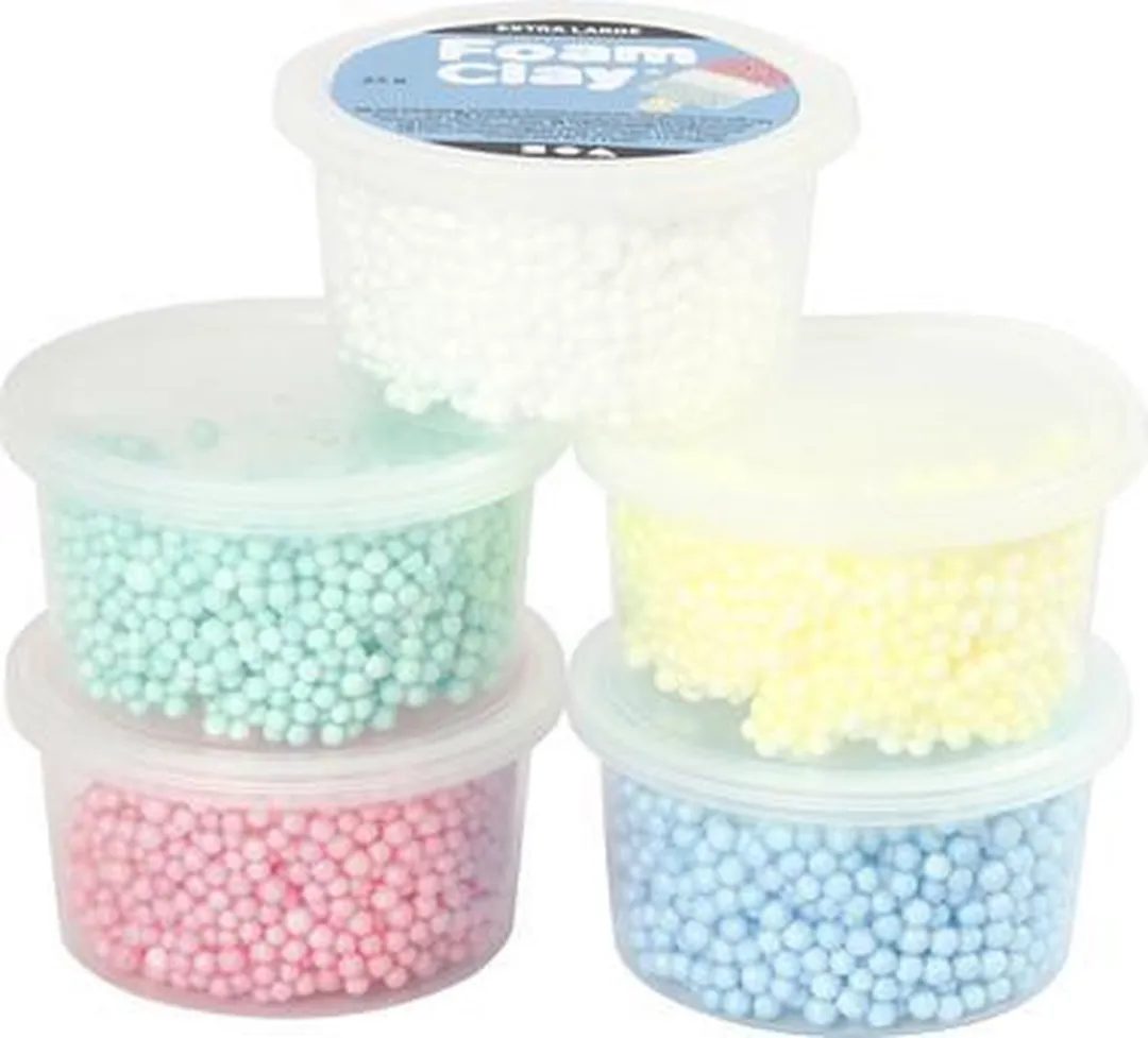 Creativ Company Foam Clay Extra Large Multicolor