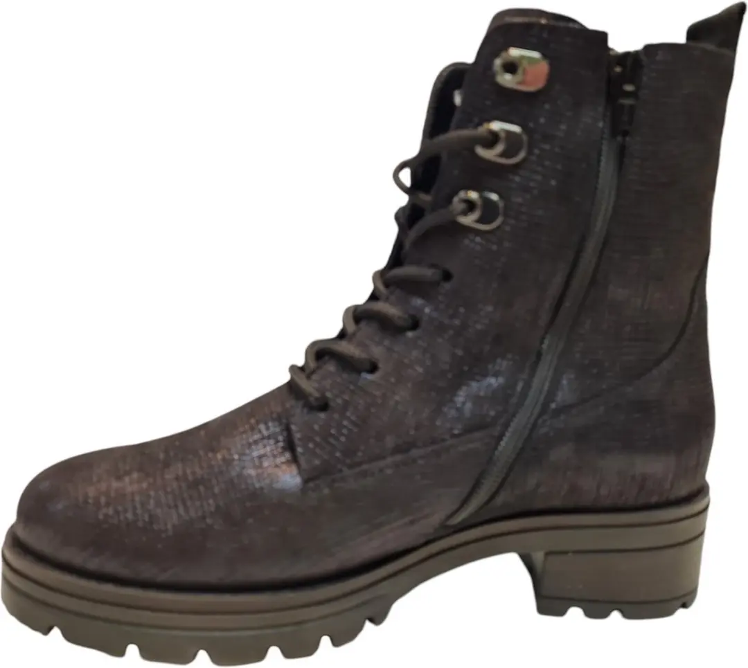 Gabor Dames Enkellaarsjes - Blauw Metallic - 38.5 - afbeelding 4 van 6