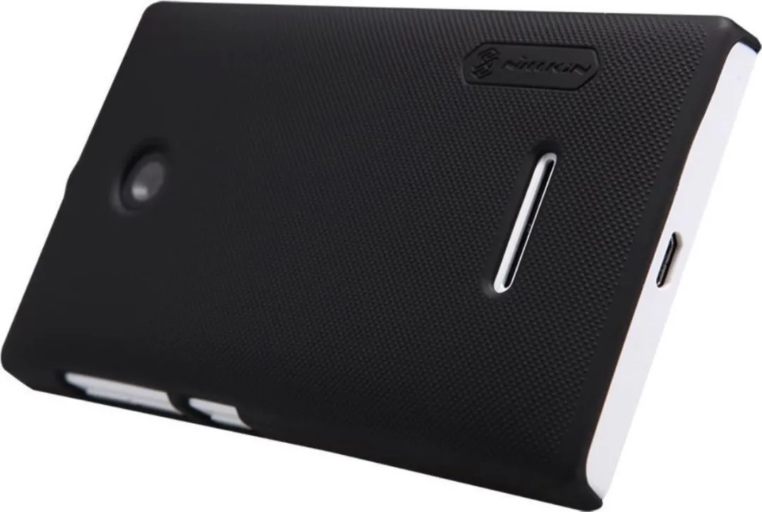 Nillkin Frosted Shield Hardcase Microsoft Lumia 435 - Zwart - afbeelding 5 van 6