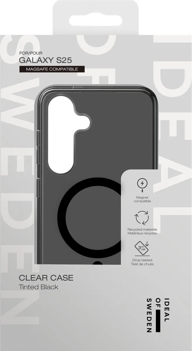 iDeal of Sweden IDCLCMS-S25-470 Hoesje - Samsung Galaxy S25 - Zwart - afbeelding 4 van 5