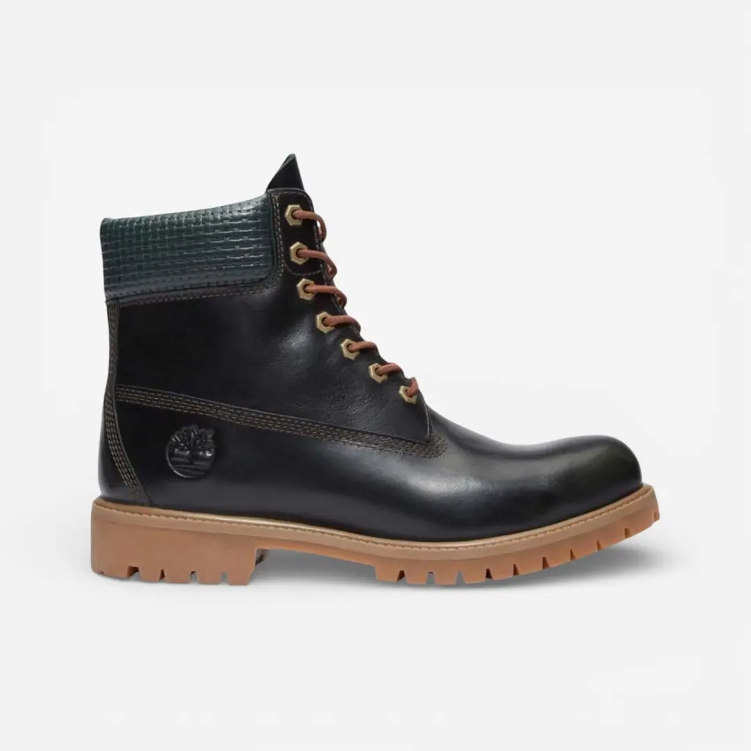 Timberland Premium 6-Inch Waterproof Boot for Men in Dark Green - afbeelding 2 van 2