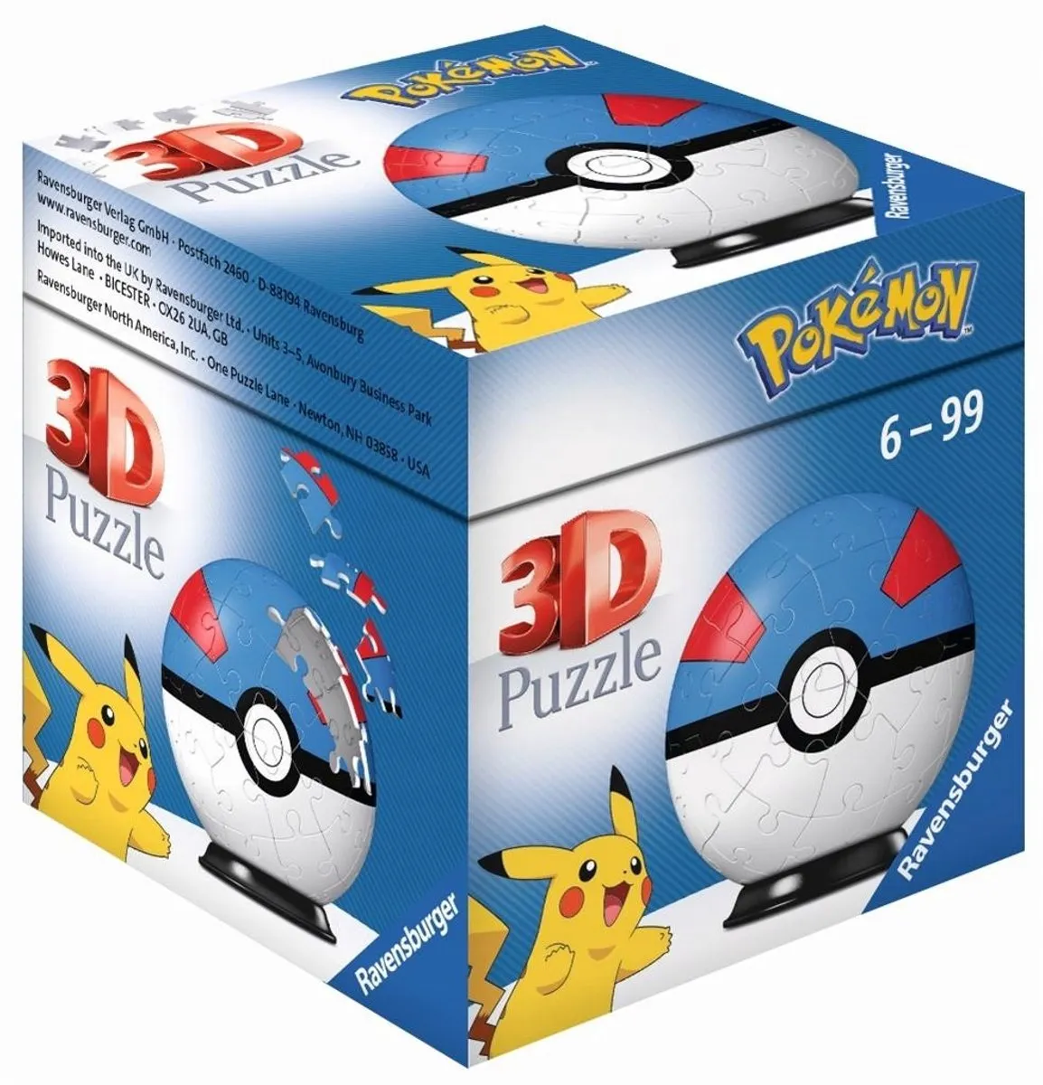 Ravensburger 3D Pokémon Puzzelbal