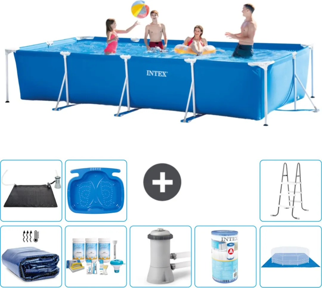 Intex Frame Zwembad 450x220x84cm Blauw - 7127L - MPN 28273NP