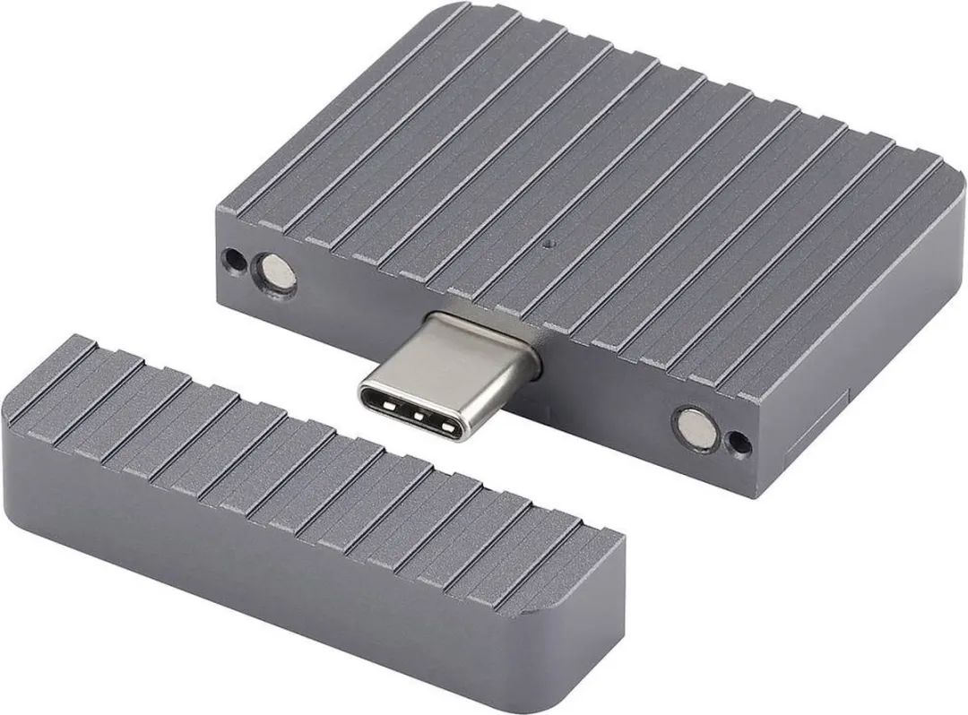 Renkforce RF-6332596 M.2 SSD-behuizing USB-C 3.2 Gen 2 - Grijs