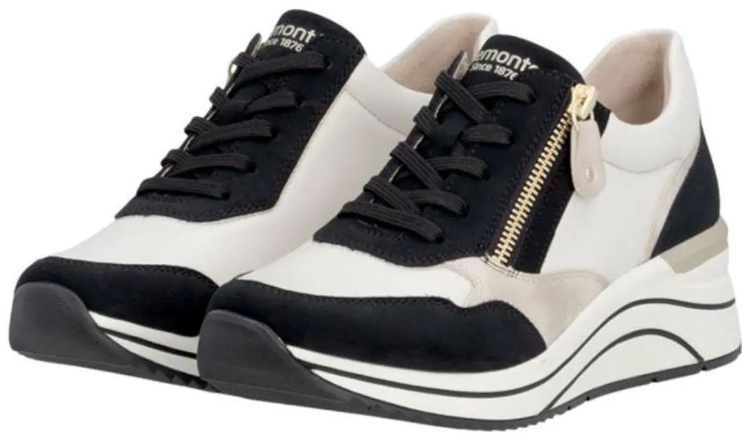 Remonte Sneakers - Zwart/Wit - 39 - afbeelding 2 van 6