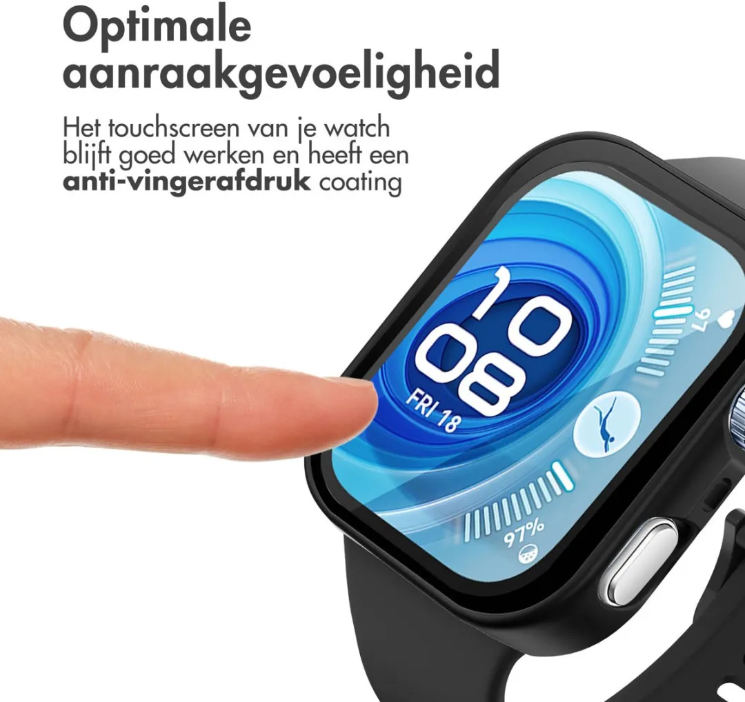 Imoshion Screen Protector Huawei Watch Fit 4 Pro - Zwart
