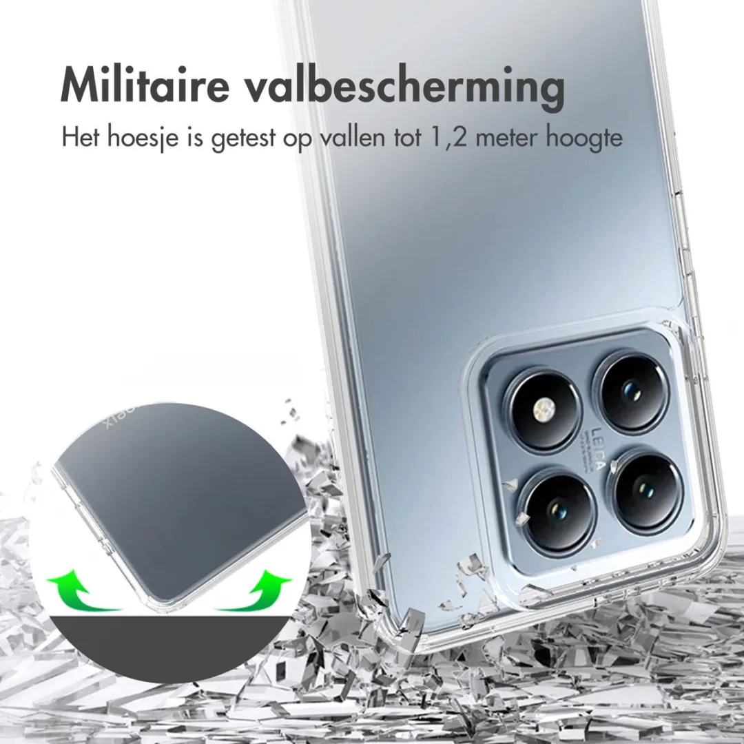 Accezz Xtreme Impact Backcover 2.0 Hoesje - Xiaomi 14T - Transparant