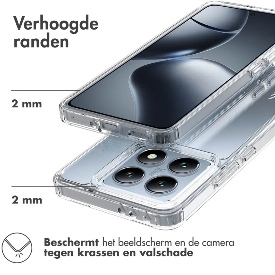 Accezz Xtreme Impact Backcover 2.0 Hoesje - Xiaomi 14T - Transparant
