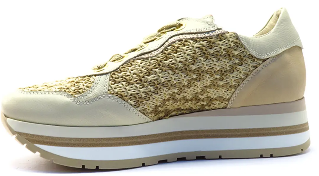 DL Sport Alpina 6980 Sneakers - Beige - afbeelding 2 van 6