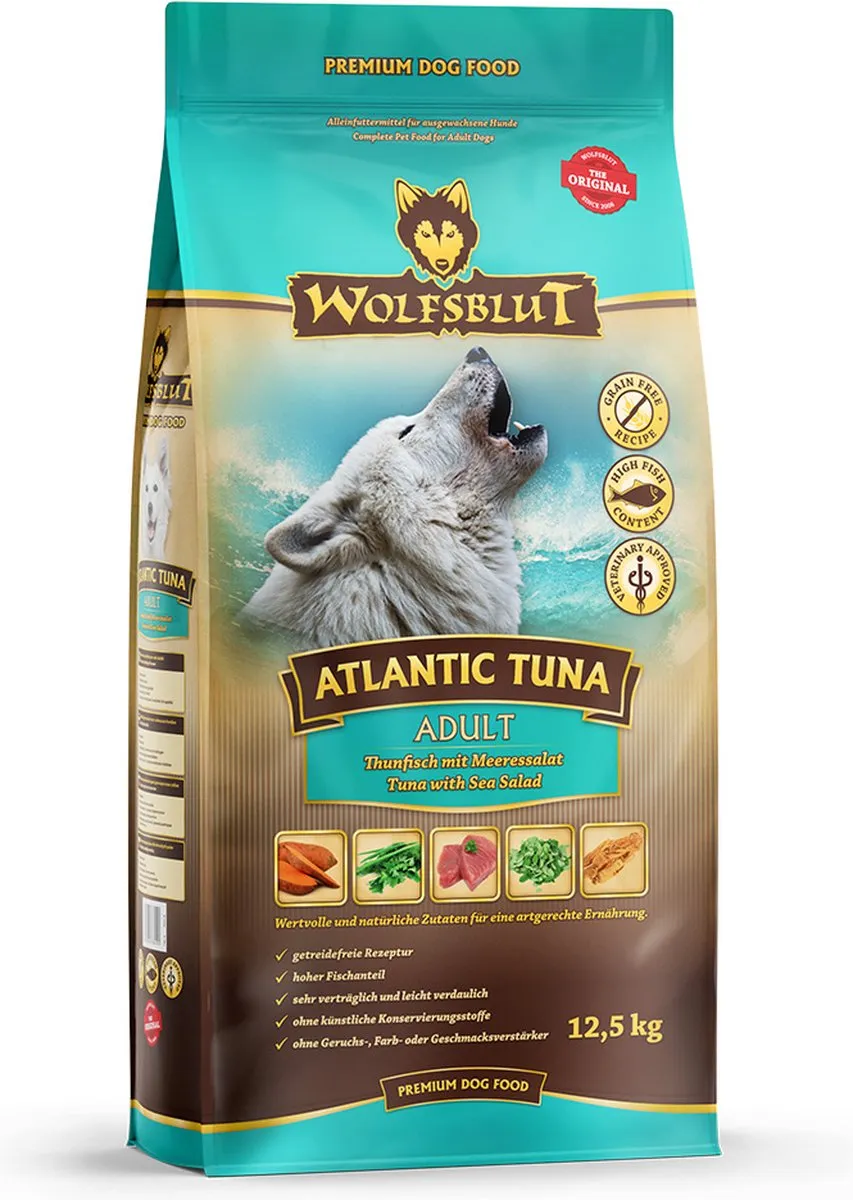 Wolfsblut Grain Free Adult Atlantic Tuna 12,5 kg