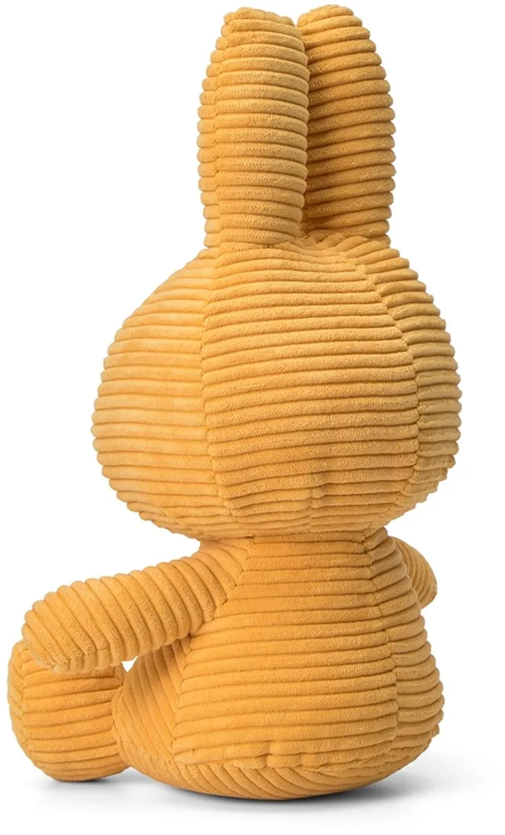Nijntje Corduroy Eco Knuffel - 33cm Geel