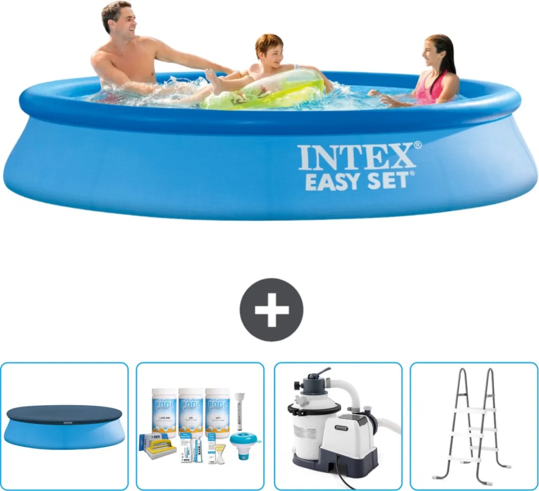 Intex Easy Set Zwembad 305x61cm - Blauw - 3077L