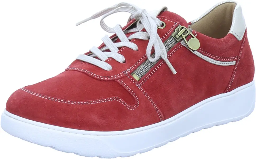 Ganter 204222-8100 dames sneakers rood maat 38.5