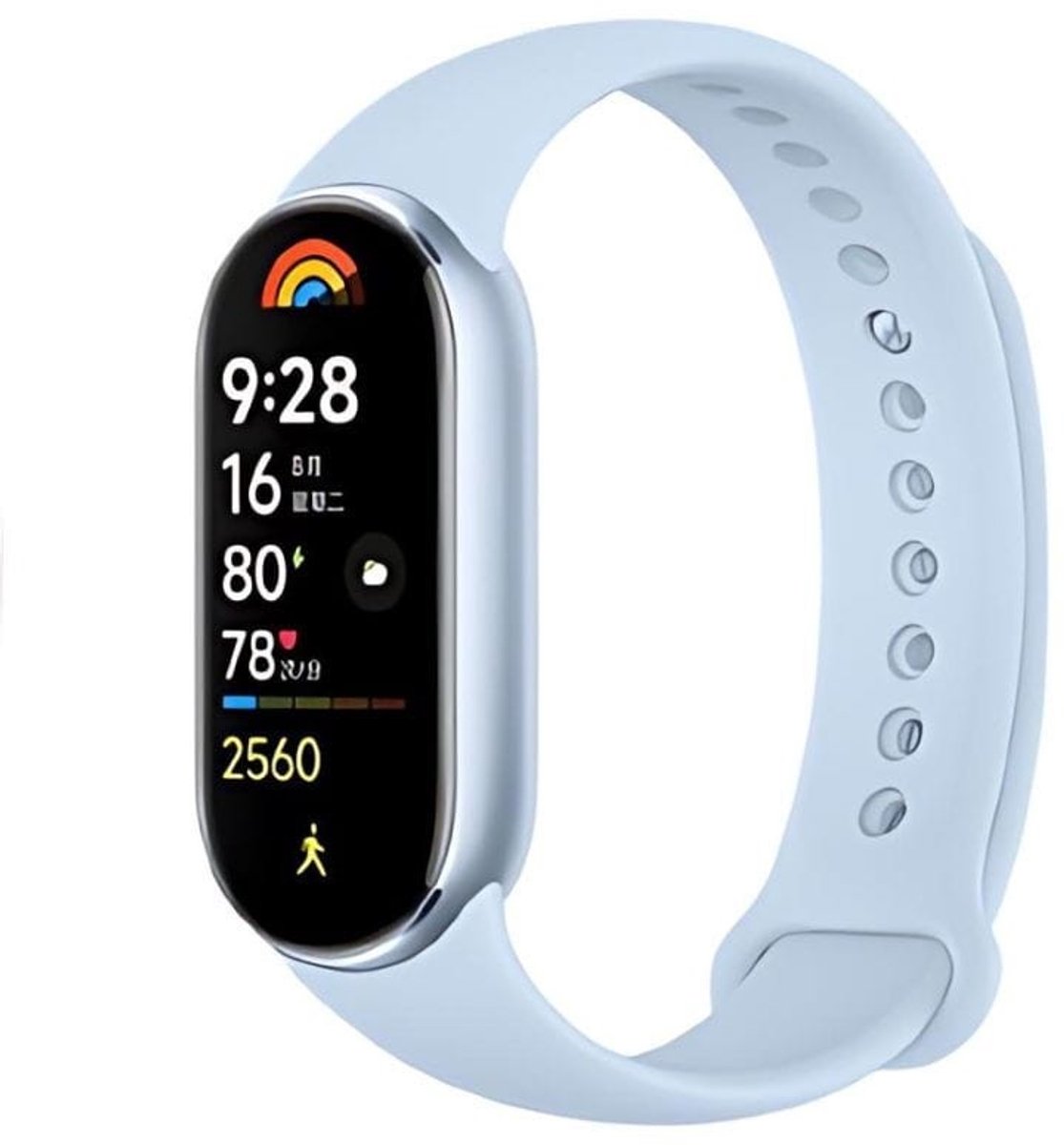 Xiaomi BHR8346GL blauwe smartwatch AMOLED 1 62 inch Bluetooth activity tracker hartslag zuurstof slaap 5 atm