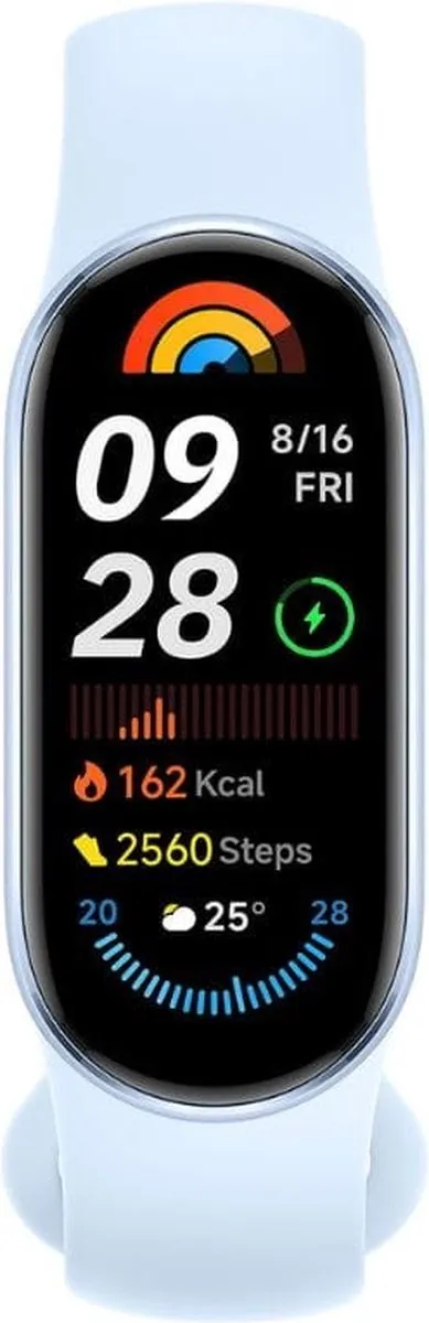 Xiaomi BHR8346GL Smartwatch - 1.62" AMOLED - Blauw - 240mAh
