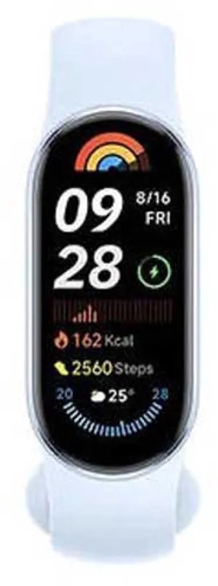 Xiaomi BHR8346GL blauwe smartwatch AMOLED 1 62 inch Bluetooth activity tracker hartslag zuurstof slaap 5 atm