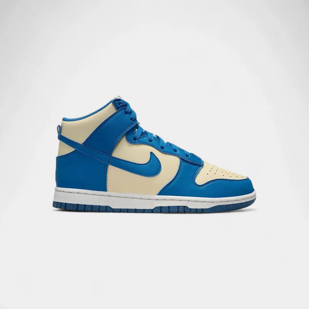 Nike Dunk High Next Nature Light Khaki Star Blue (Women's) - afbeelding 2 van 2