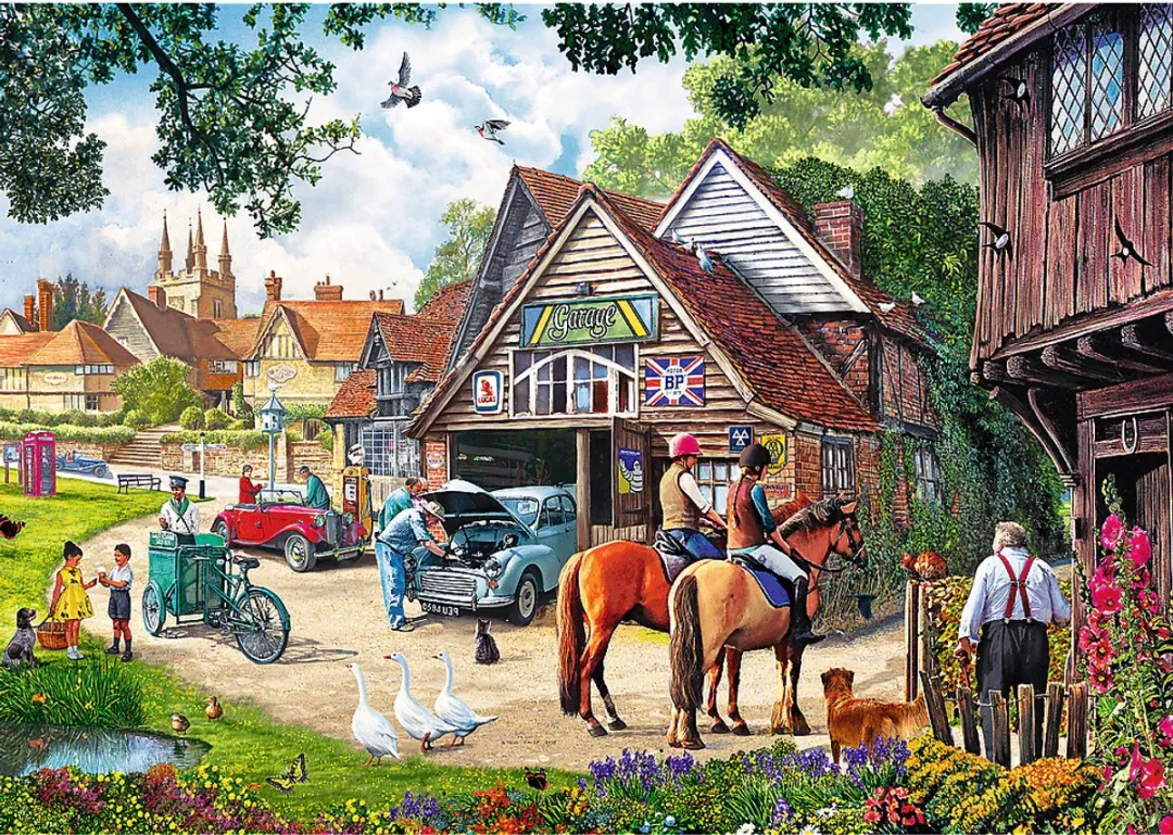 Trefl Idyllic Life Legpuzzel 21 Stuks - 2-in-1 Multicolor
