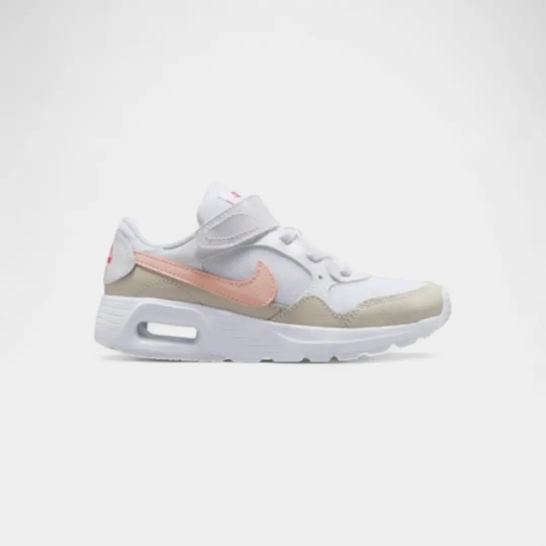 Nike Air Max SC White Light Orewood Brown Ember Glow Echo Pink (PS)