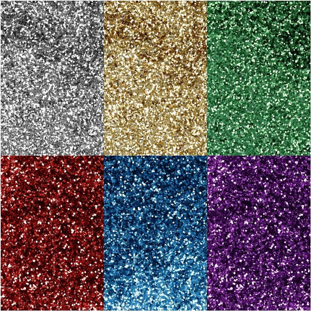 Creativ Company Bio Sparkles - 42ml (6x7ml) - Multicolor