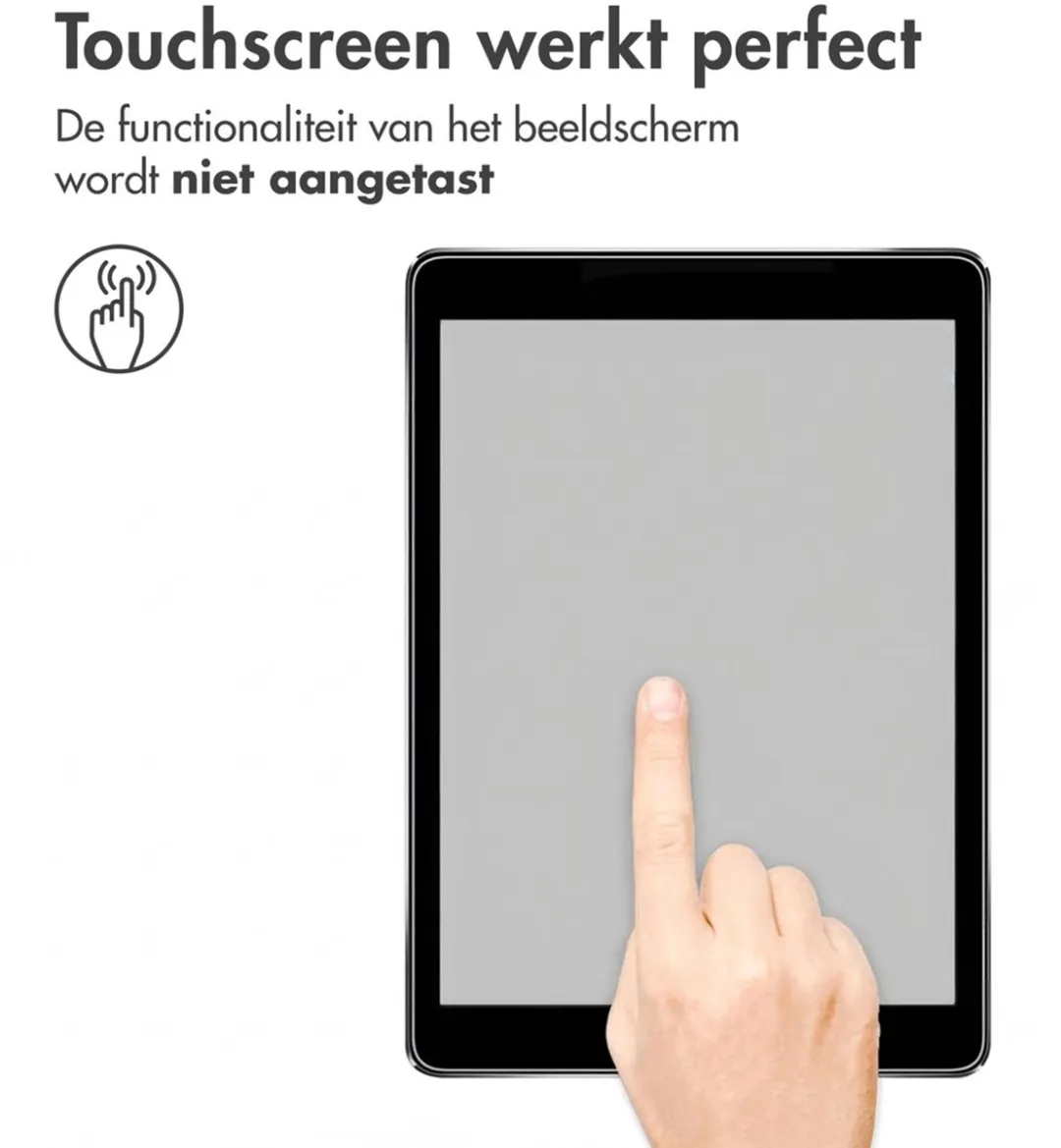 imoshion SH00065127 Tablet Screenprotector - iPad 10.2 inch - Transparant