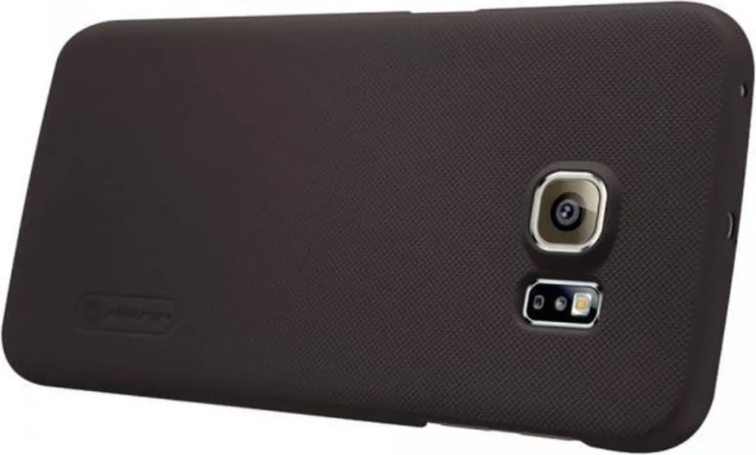 Nillkin Backcover Samsung Galaxy S6 Edge - Donkerbruin - afbeelding 3 van 5
