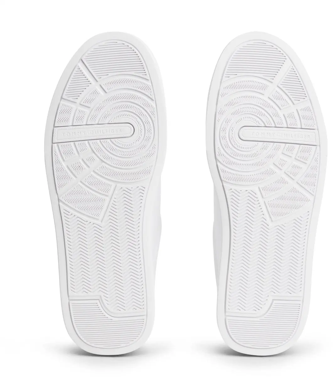 Tommy Hilfiger Herensneakers - Wit/Bruin - 43 - afbeelding 2 van 6