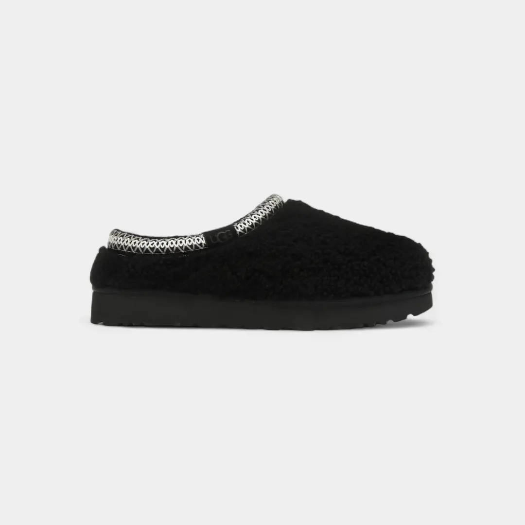 UGG Tasman Maxi Curly Slipper Black (Women's)