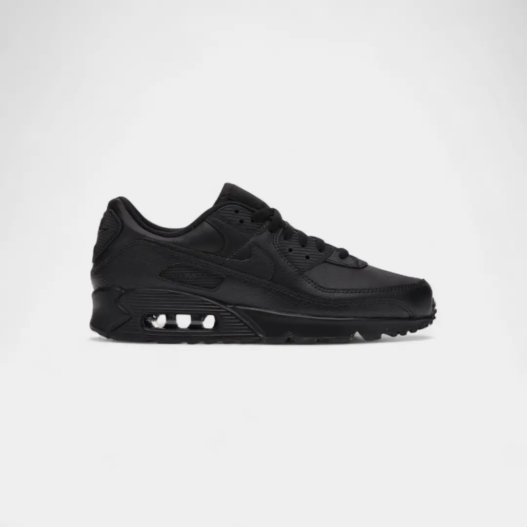 Nike Air Max 90 Leather Triple Black