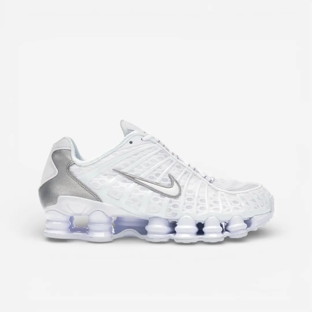 Nike Shox TL White/White/Metallic Silver - afbeelding 2 van 2
