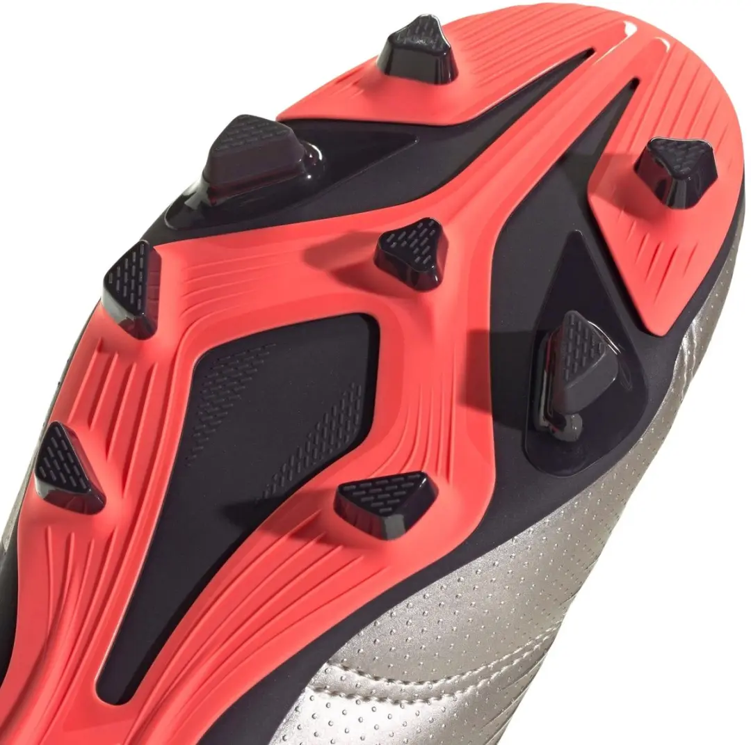 adidas Predator Club FxG Voetbalschoenen - Zilver/Zwart - afbeelding 5 van 6