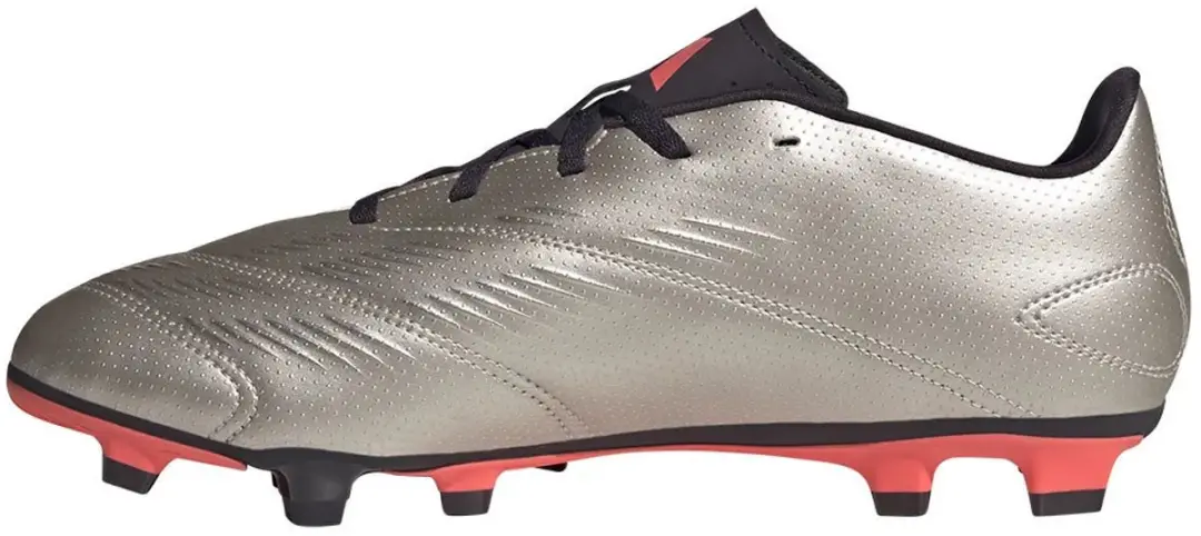 adidas Predator Club FxG Voetbalschoenen - Zilver/Zwart - afbeelding 4 van 6